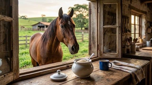 É bom dar açúcar para cavalo?Guia sobre açúcar para equinos
